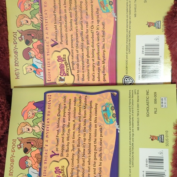Scooby-Doo! Book Bundle of 8 Mysteries Plus bonus book of Student World Records! - Picture 14 of 16